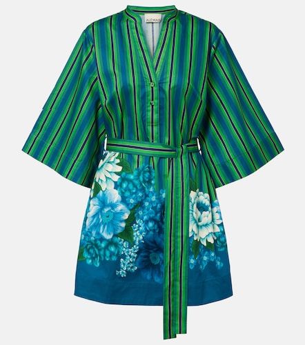 Alémais Robe chemise Margo en coton imprimé à ceinture - Alemais - Modalova