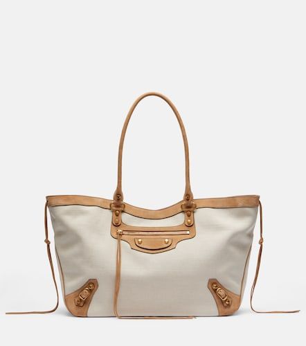 Cabas Le City Beach Medium en toile - Balenciaga - Modalova