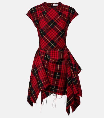 Robe asymétrique MacQueen Tartan - McQueen - Modalova