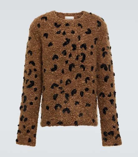 Pull intarsia en laine mélangée - Jil Sander - Modalova