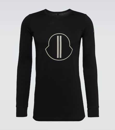 X Rick Owens – T-shirt en coton à logo - Moncler Genius - Modalova