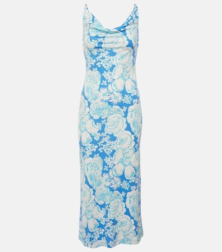 Robe Alik en jersey à imprimé floral - Diane von Furstenberg - Modalova
