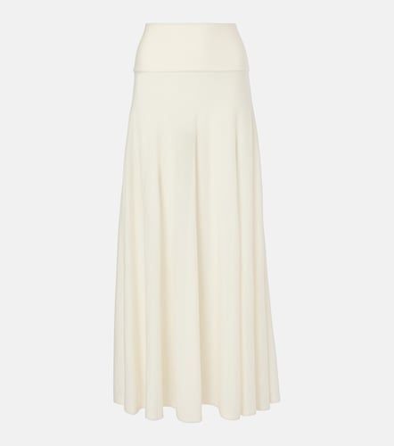 Alaïa Jupe longue taille basse en laine vierge - Alaia - Modalova