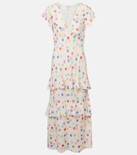 Rixo Robe longue Meena à pois - Rixo - Modalova