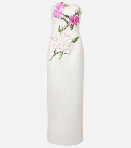 Robe bustier Rayna à fleurs - Leo Lin - Modalova