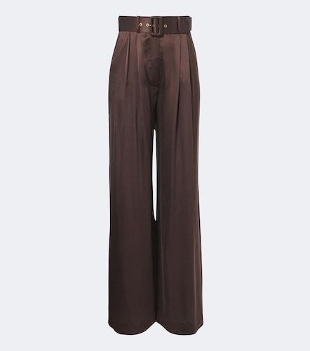 Zimmermann Pantalon ample en soie - Zimmermann - Modalova