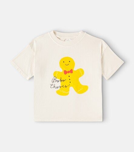 T-shirt en coton imprimé à logo - Bobo Choses - Modalova