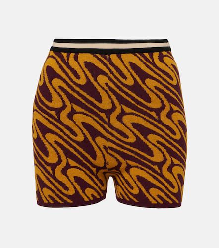 Short à taille haute en jacquard - Dries Van Noten - Modalova