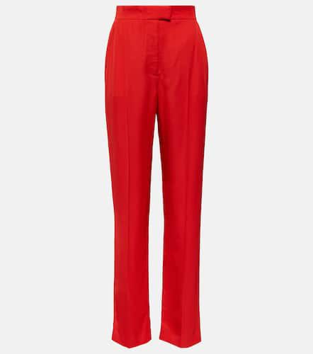 Pantalon droit à taille haute - Alexander McQueen - Modalova