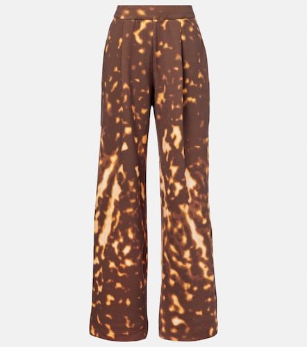 Pantalon ample imprimé en coton - Dries Van Noten - Modalova
