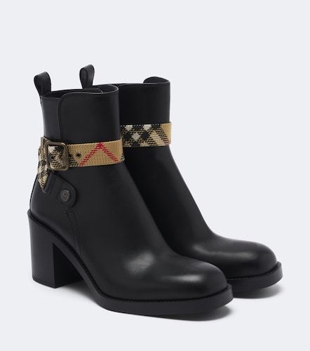 Burberry Bottines Huntley en cuir - Burberry - Modalova