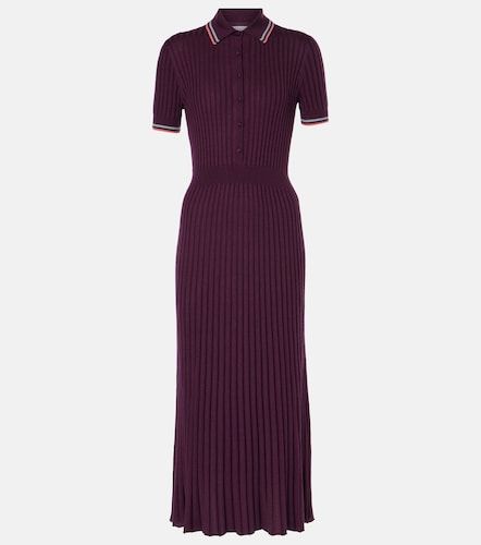 Robe midi Eyot en soie et cachemire - Gabriela Hearst - Modalova