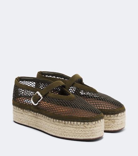 Alaïa Espadrilles compensées Mary Jane - Alaia - Modalova