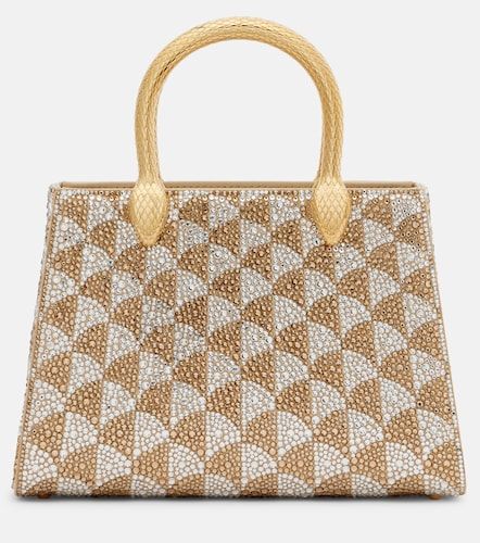 Sac à main Serpentine Duo Small en daim à ornements - Bvlgari - Modalova