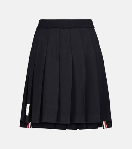 Mini-jupe taille haute plissée - Thom Browne - Modalova