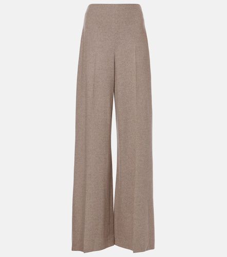 Pantalon droit Isaiah en laine et soie mélangées - Ralph Lauren Collection - Modalova