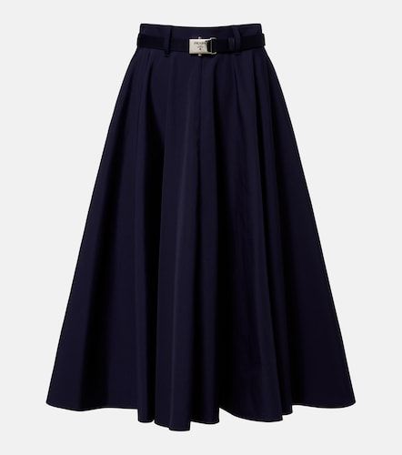 Prada Jupe midi à ceinture - Prada - Modalova