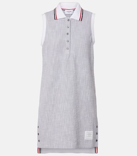 Robe polo en coton mélangé - Thom Browne - Modalova