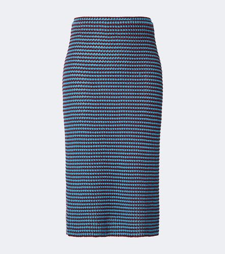 Alaïa Jupe crayon en crochet de coton - Alaia - Modalova