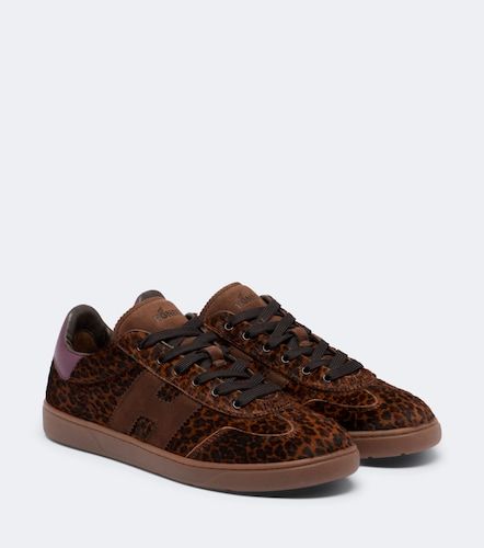 Baskets H647 en cuir façon poulain - Hogan - Modalova