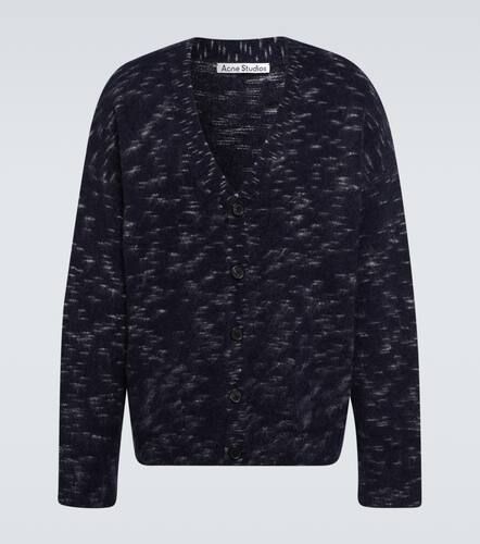 Cardigan en laine mélangée - Acne Studios - Modalova