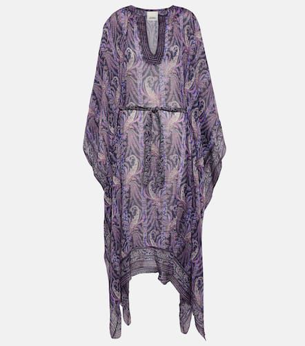 Robe longue en coton et soie - Isabel Marant - Modalova