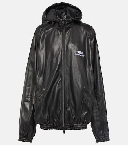 Veste de survêtement 3B Sports Icon en cuir - Balenciaga - Modalova