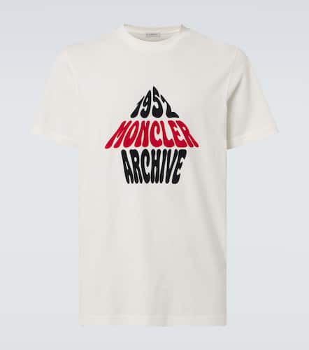 Moncler T-shirt en coton à logo - Moncler - Modalova