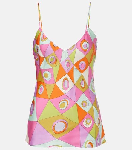 Pucci Top Occhi en soie - Pucci - Modalova