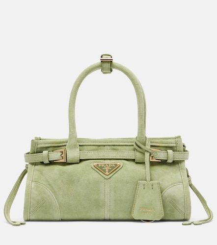 Sac à main Bonnie Mini en daim - Prada - Modalova