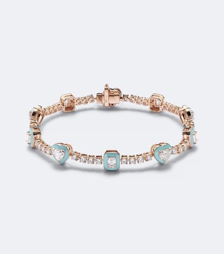 Bracelet en or 18 ct, émail et diamants - Kamyen - Modalova