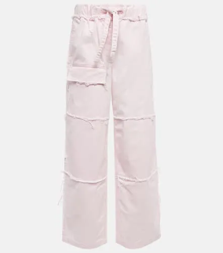 Pantalon cargo en jean à taille haute - Dries Van Noten - Modalova