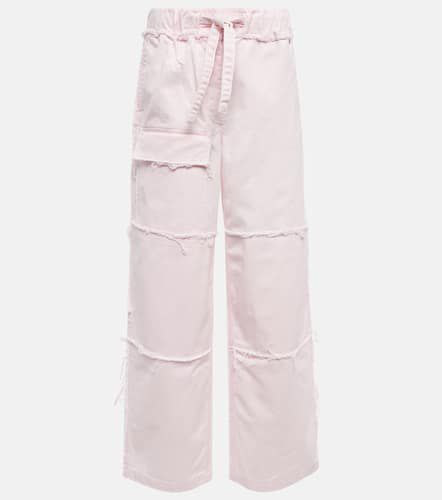 Pantalon cargo en jean à taille haute - Dries Van Noten - Modalova