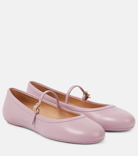 Ballerines Mary Jane Carla en cuir - Gianvito Rossi - Modalova