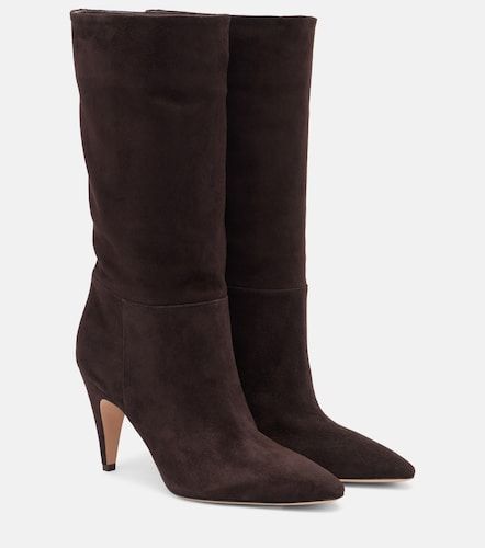 Gianvito Rossi Bottes Elise en daim - Gianvito Rossi - Modalova