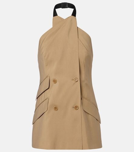 Gilet Nuraghe à dos nu en laine et soie - Max Mara - Modalova