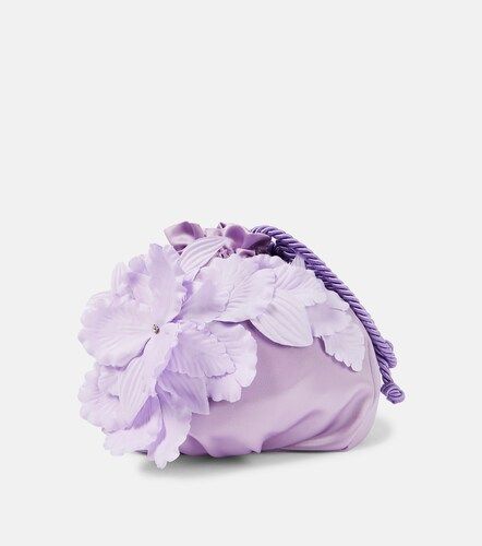 Pochette en satin à fleurs - Monnalisa - Modalova