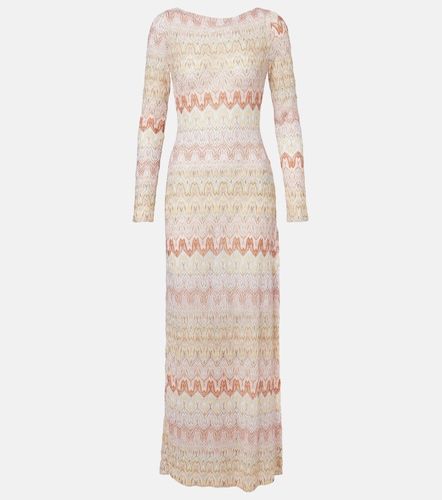 Missoni Robe longue en lamé - Missoni - Modalova