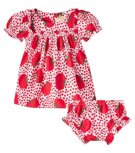 Fábula Bébé – Set robe et culotte bloomer imprimé en coton - Fabula - Modalova