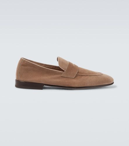 Mocassins en daim - Brunello Cucinelli - Modalova