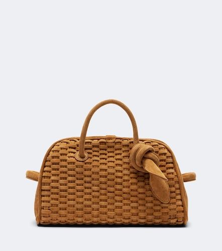 Sac bowling Turismo Small en daim - Jacquemus - Modalova