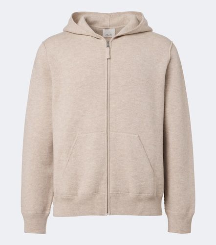 Sweat-shirt à capuche en laine et cachemire - Allude - Modalova