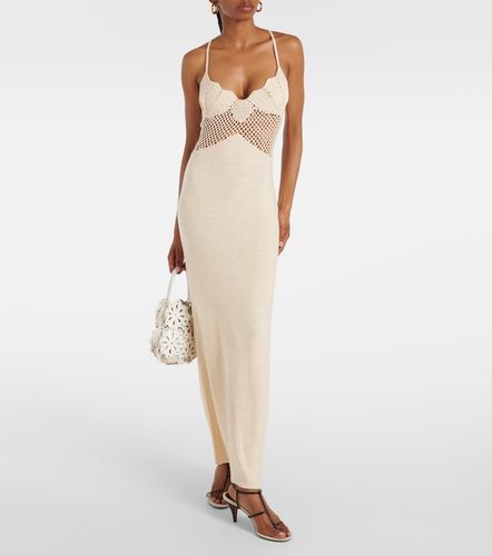 Robe longue Tara en crochet de coton - Staud - Modalova