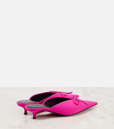 Balenciaga Mules Knife Bow en cuir - Balenciaga - Modalova