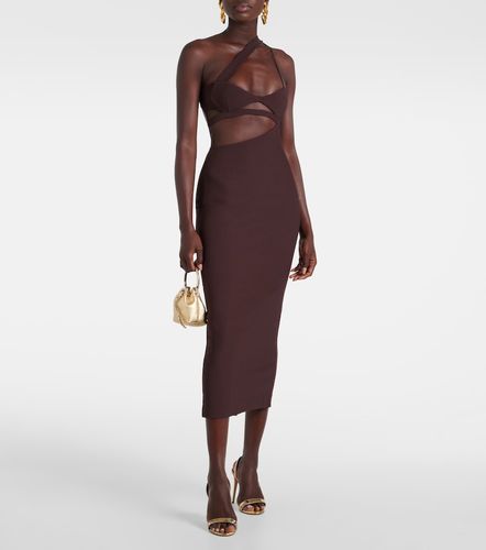 Robe asymétrique en soie - Nensi Dojaka - Modalova