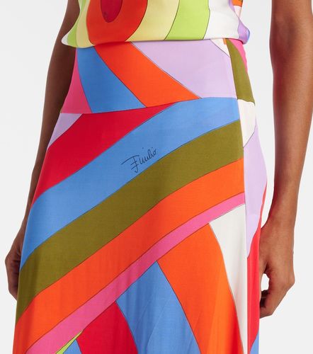 Pucci Jupe longue Iride en satin - Pucci - Modalova