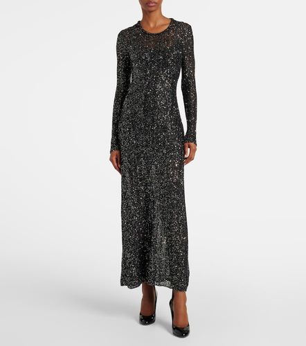 Alaïa Robe midi à paillettes - Alaia - Modalova