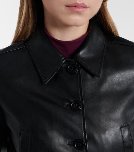 Veste Sleek Statement raccourcie en cuir - Dorothee Schumacher - Modalova
