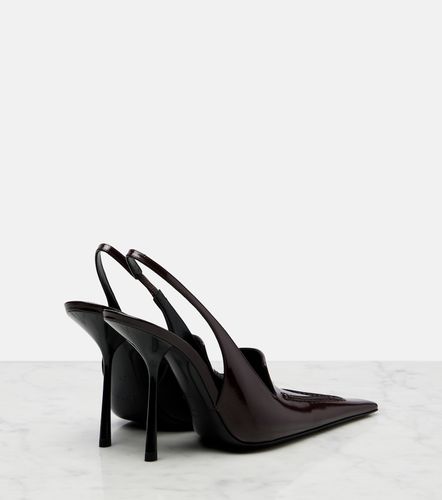 Escarpins slingback Voltaire en cuir - Saint Laurent - Modalova