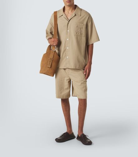 Loewe Bermuda Anagram en coton - Loewe - Modalova